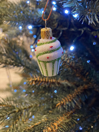 Игрушка елочная стеклянная "Мини-форма"